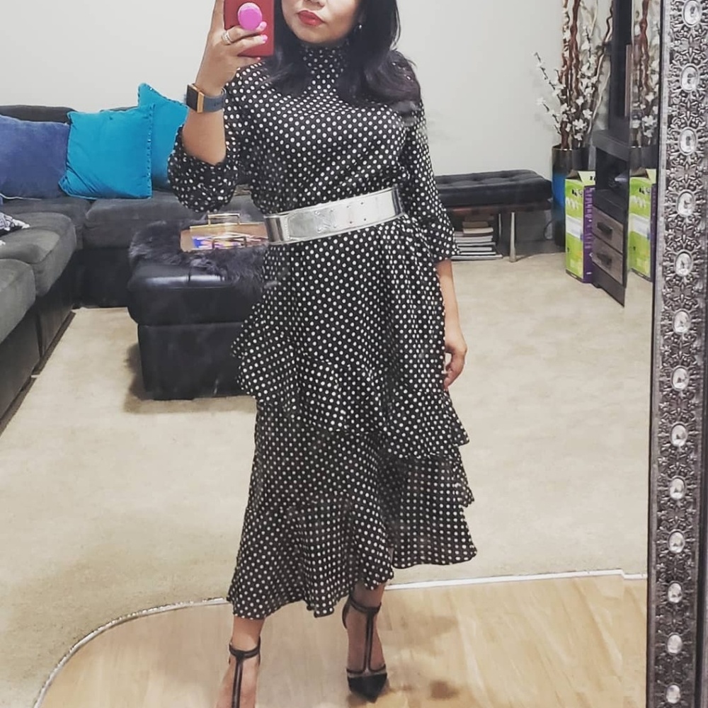 🆕 Silver Metallic Band Belt